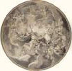 La Gloire De Saint Gregoire by Gabriel Francois Doyen