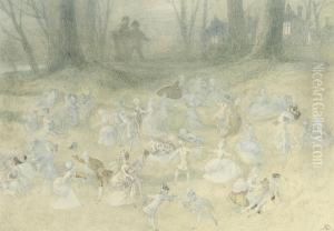 A Fairy Dance (illustrated); And Knights' Jousting