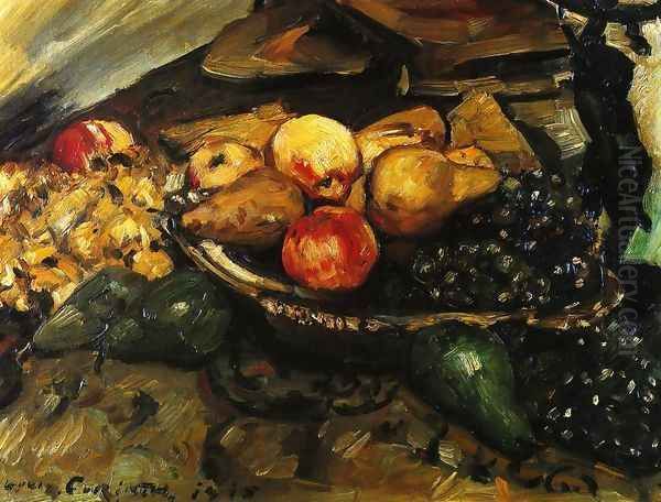 Still Life with Fruit and Wine Glass - view 1