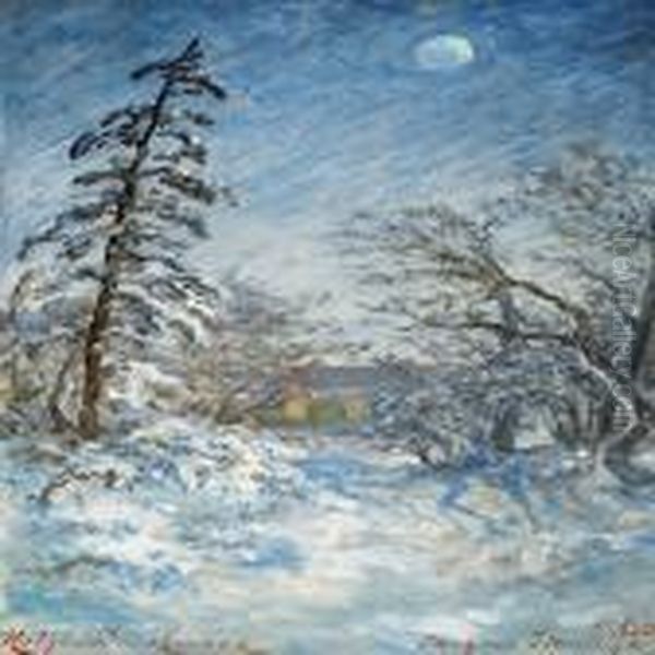 Kroyer's House In The Snow - view 1