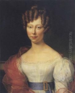 Portarit Of Caroline Marie Groeninx Van Zoelen Portarit Of Caroline Marie Groeninx Van Zoelen