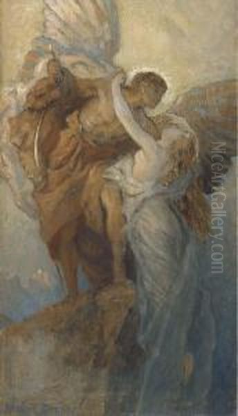 Study For 'day And The Dawnstar' - view 1