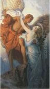 Day And The Dawnstar by Herbert James Draper