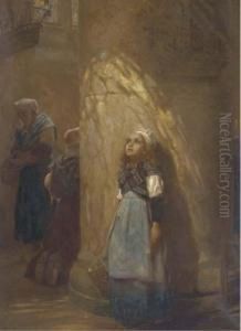 The Golden Rays by Herbert James Draper