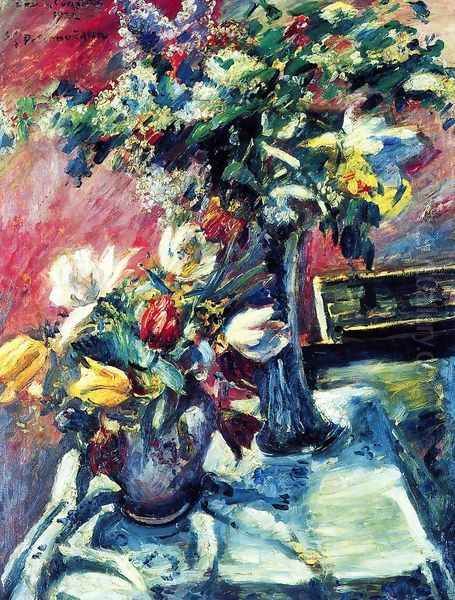 Lilac and Tulips - view 1