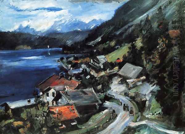 The Walchensee, Serpentine - view 1