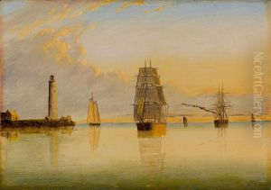 Morning Off Boston Light by Clement Drew