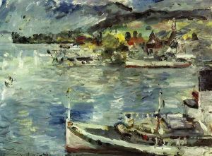 Lake Lucerne, Morning by Lovis (Franz Heinrich Louis) Corinth