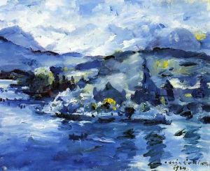Lake Lucerne, Afternoon by Lovis (Franz Heinrich Louis) Corinth