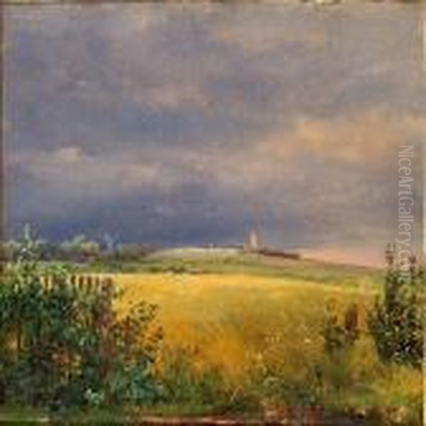 Landscape With A Gathering Storm - view 1