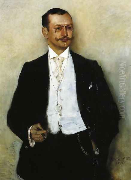 Portrait Of The Painter Karl Strathmann - view 1