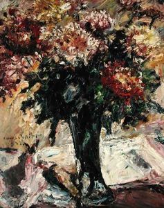 Chrysanthemums, 1922 by Lovis (Franz Heinrich Louis) Corinth