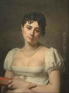 Ritratto Di Fanciulla In Abito Bianco