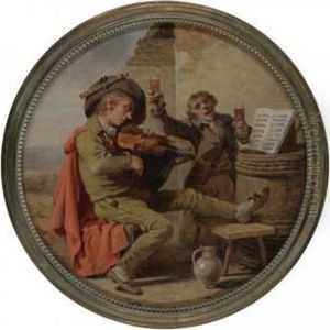 The Musician And The Drinker by Martin Drolling