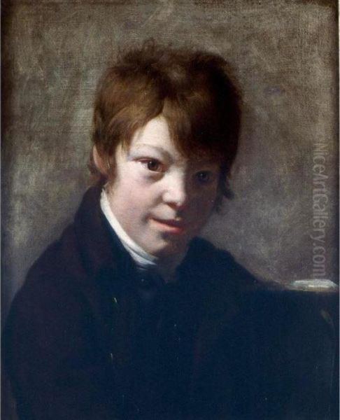 Portrait Of A Young Boy, Said To Be The Artist's Son, Michel-martin, Age 11 - view 1