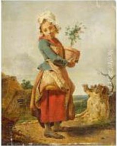 La Petite Jardiniere by Martin Drolling