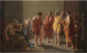 A Subject Taken From Ancient
History, Traditionally Thought To Represent The Death Of Seneca by Michel-Martin Drolling