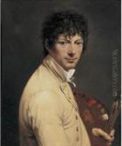 Portrait Of An Artist by Michel-Martin Drolling