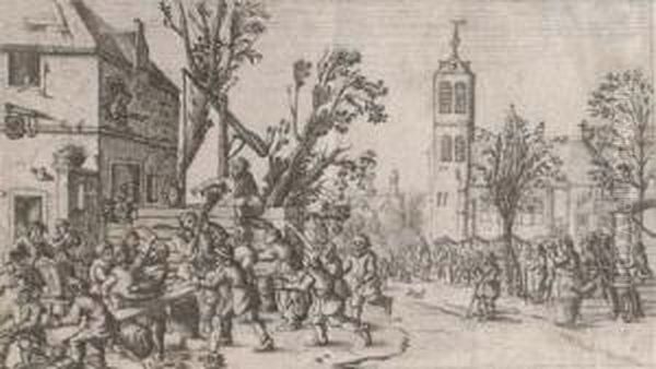 A Festival In A Market Square - view 1