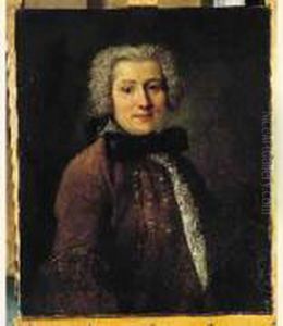 Portrait D'un Gentilhomme by Hubert Drouais
