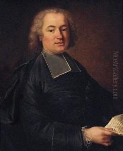 Portrait Of A Cleric, Half-length, Holding A Letter Portrait Of A Cleric, Half-length, Holding A Letter