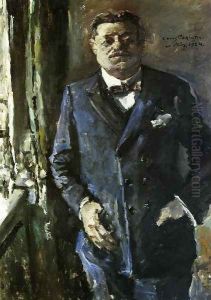 Portrait of Friedrich Ebert by Lovis (Franz Heinrich Louis) Corinth