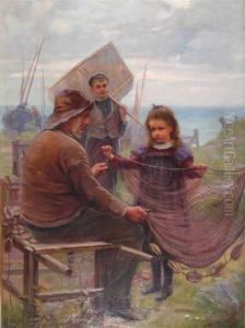 Mending The Nets by James Drummond
