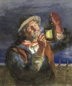 A Cornish Fisherman by James Drummond