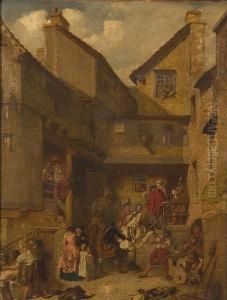 The Departure Of The Bride - A Scottish Wedding by James Drummond