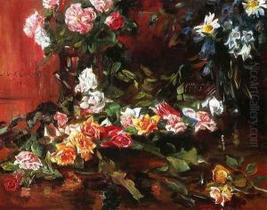Rosen by Lovis (Franz Heinrich Louis) Corinth