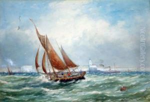 Off Portsmouth by Malcolm Drummond