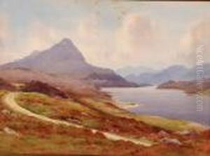 Lough Corrib With A View To The Connemara Mountains by George, Captain Drummond-Fish