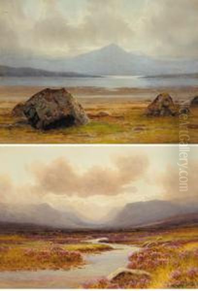 Ganiamore From Carrigart And The Glenveagh Hills, Donegal (a Pair) - view 1