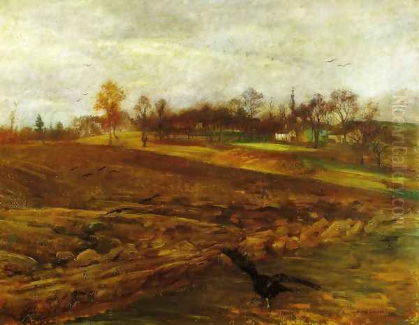 Large Landscape with Ravens - view 1