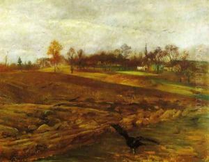 Large Landscape with Ravens