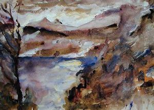 View of Walchen Lake, 1919 View of Walchen Lake, 1919