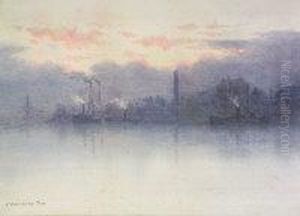 City At Sunset