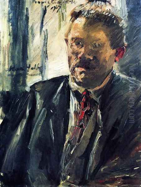 Portrait of Max Halbe - view 1