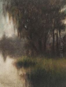 Early Morning On Folse River by Alexander John Drysdale