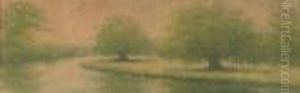 Louisiana Bayou Landscape by Alexander John Drysdale