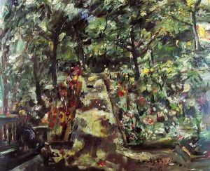 Garden in the West End of Berlin by Lovis (Franz Heinrich Louis) Corinth
