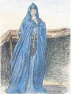 Femme Du Hoggar. by Paul Elie Dubois