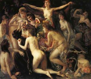 The Temptation of Saint Anthony by Lovis (Franz Heinrich Louis) Corinth