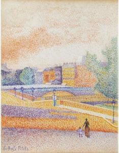 Vue De Paris by Albert Dubois-Pillet