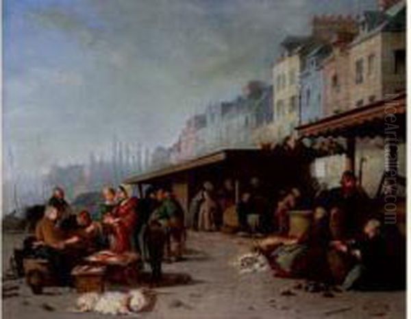 Le Marche A Honfleur - view 1