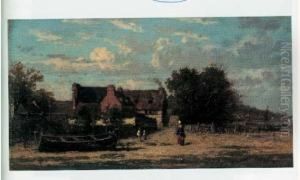 Honfleur, Le Poudreux by Louis Alexandre Dubourg