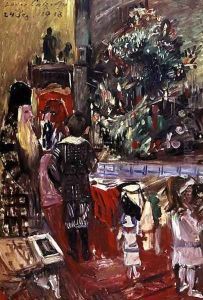 The Christmas Tree, 1913 by Lovis (Franz Heinrich Louis) Corinth