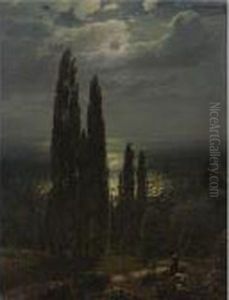 Night On The Southern Shore by Nikolai Nikanorovich Dubovsky