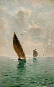Sailing Boats by Nikolai Nikanorovich Dubovsky