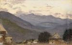 Mountain Settlement by Nikolai Nikanorovich Dubovsky